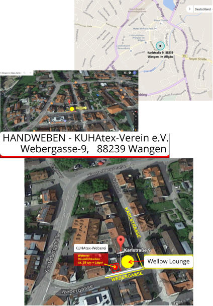 Wellow Lounge KUHAtex-Weberei HANDWEBEN - KUHAtex-Verein e.V.  Webergasse-9,   88239 Wangen